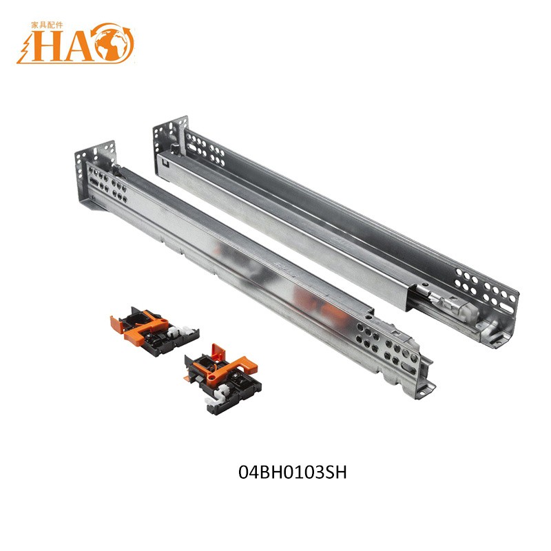 Uusim kapi köögi riistvara rull slaidisahtlisüsteem ise sulgev teleskoopikanal